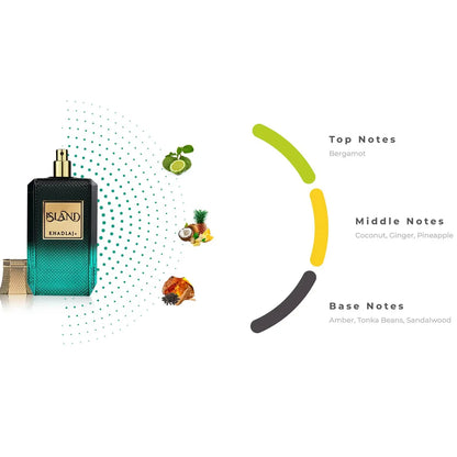 Island 100ml EDP | Khadlaj